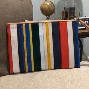 Stripe large Pouch